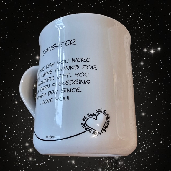 Enesco Daughter 16 oz Ceramic Mug New! - Picture 4 of 7